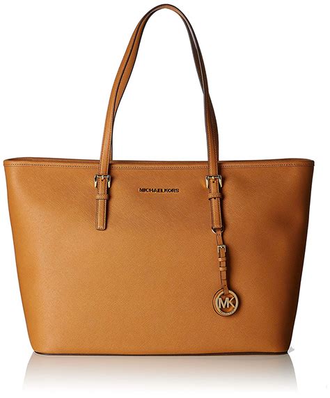 michael kors the jet set saffiano medium